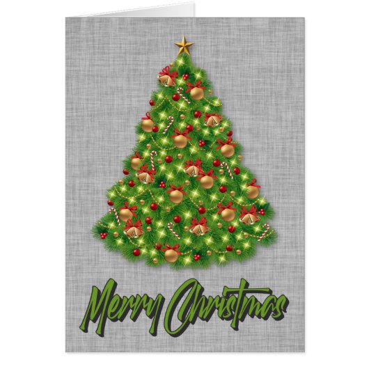 Grappig "Vermoord een boom voor Jezus" Vrolijk ker (Voorkant)