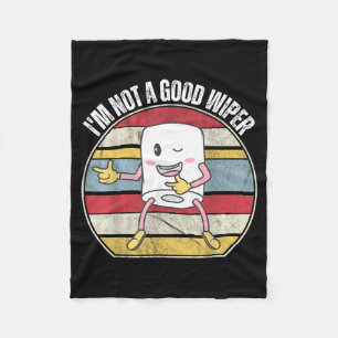 Grappig Vernederend Geen Goede Wisser Humor Citaat Fleece Deken