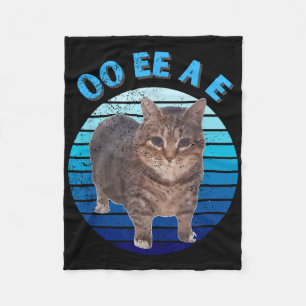 Grappig Verontwaardigd Oia Kat Spinning Kat Oi Oi Fleece Deken