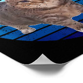 Grappig Verontwaardigd Oia Kat Spinning Kat Oi Oi Poster (Hoek)