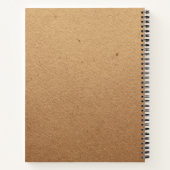 Grappig Verover De Wereld Persoonlijk Kantoor Cade Notitieboek (Achterkant)