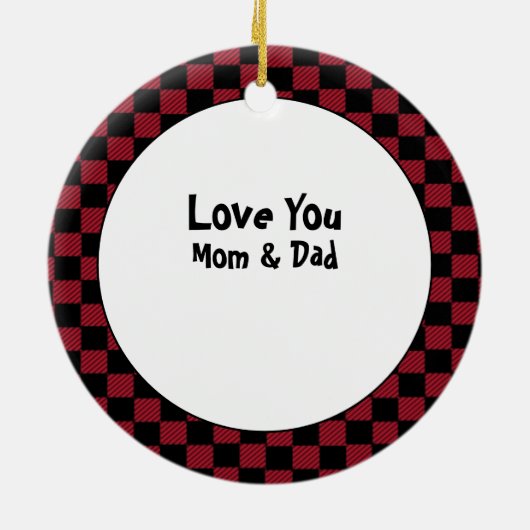 Grappig Verpleegster Cartoon Etnische Vakantie Bud Keramisch Ornament (Achterkant)