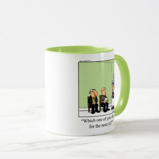 Grappig Verpleegster Humor Mok Gift (Voorkant rechts)