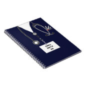 Grappig verpleegsters cadeau notitieboek (Rechterzijde)