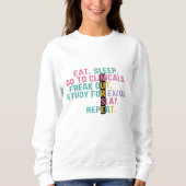 Grappig verpleegsterschool shirt | Student verplee (Voorkant)