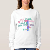 Grappig verpleegsterschool shirt | Student verplee (Voorkant)