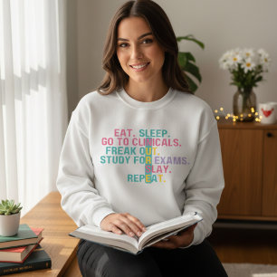 Grappig verpleegsterschool shirt Student verplee
