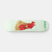 Grappig verrast roosterskateboard - Aangepaste tek Persoonlijk Skateboard (Horizontaal)