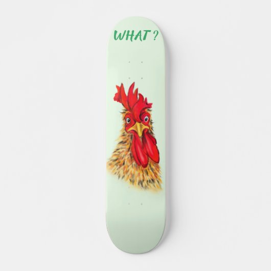 Grappig verrast roosterskateboard - Aangepaste tek Persoonlijk Skateboard (Voorkant)