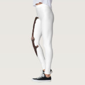 Grappig Verrast Taxidermie Lemur Apenwezen Leggings (Links)