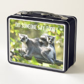 Grappig verraste Lemurs van Madagaskar (Achterkant)