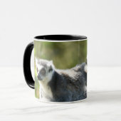 Grappig verraste Lemurs van Madagaskar Mok (Voorkant links)