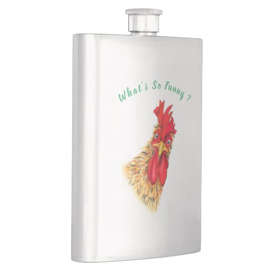 Grappig verraste nieuwsgierige rooster - Wat is zo Flacon (Rechts)