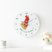 Grappig verraste nieuwsgierige rooster - Wat is zo Grote Klok (Huis)