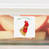 Grappig verraste nieuwsgierige rooster - Wat is zo Labels (Aangebracht)