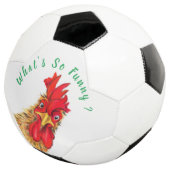 Grappig verraste nieuwsgierige rooster - Wat is zo Voetbal (Drie kwart)