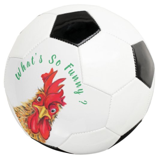 Grappig verraste nieuwsgierige rooster - Wat is zo Voetbal (Drie kwart)
