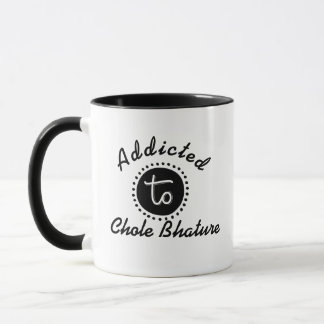 Grappig Verslaafd aan Chole BhatureChai Tea Pun Mok