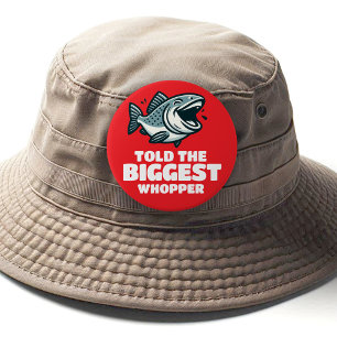 Grappig verteld aan de grootste Whopper van het ja Ronde Button 6,0 Cm