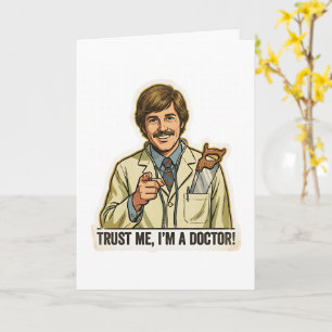 Grappig Vertrouw Me Ik Ben Een Dokter Handzaag Zak Kaart