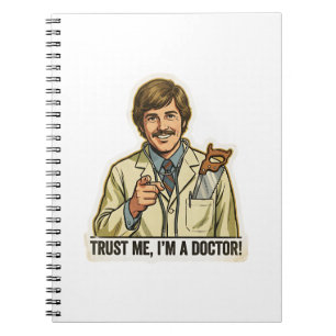 Grappig Vertrouw Me Ik Ben Een Dokter Handzaag Zak Notitieboek