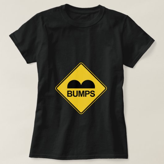 Grappig verwacht Twins Bof Traffic Sign T-shirt (Design voorkant)