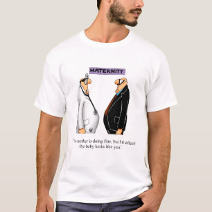 Grappig verwachtingsvol vader Humor T-shirt
