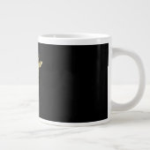 Grappig verwarrend Giraffe Moo ik ben een geit Grote Koffiekop (Rechts)