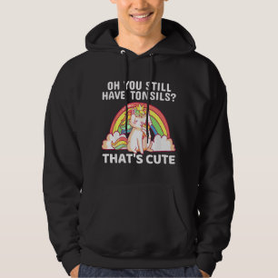 Grappig verwijderen van tonsillen operatie herstel hoodie