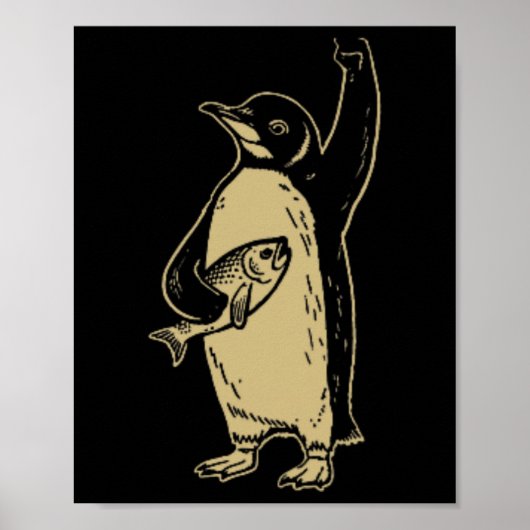 Grappig Verzet Pinguïns Protest Tegen Tarieven (2 Poster (Voorkant)