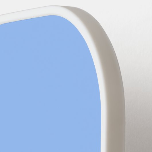 Grappig vethongerige groene visvisserij-cartoon pickleball paddle (Links Detail)