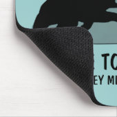 Grappig vette grap muismat (Hoek)