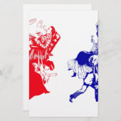 grappig Victoriaans huwelijk Briefpapier (Voorkant / Achterkant)