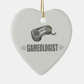 Grappig videogaming keramisch ornament (Rechts)