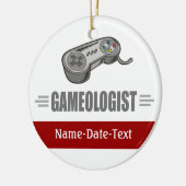 Grappig videogaming keramisch ornament (Links)