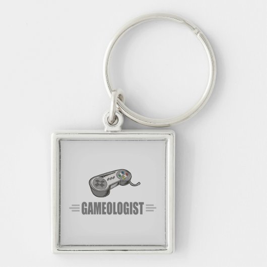 Grappig videogaming sleutelhanger (Voorkant)