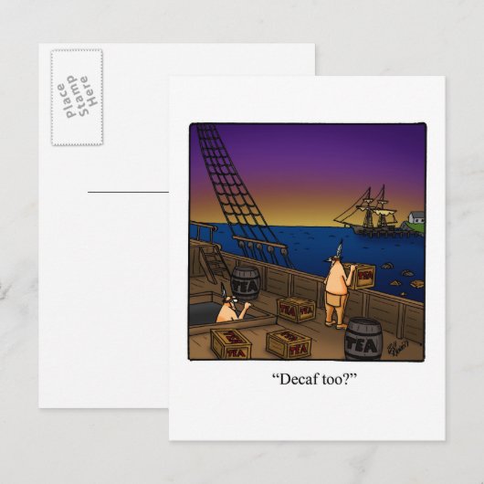 Grappig vierde juli Humor Briefkaart (Voorkant / Achterkant)