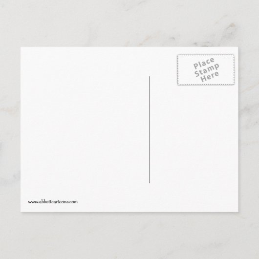 Grappig vierde juli Humor Briefkaart (Achterkant)