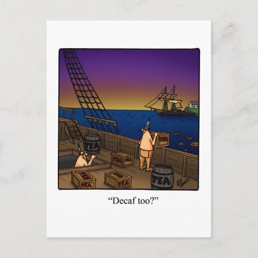 Grappig vierde juli Humor Briefkaart (Voorkant)