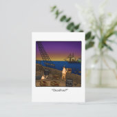 Grappig vierde juli Humor Briefkaart (Staand voorkant)