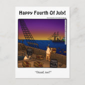 Grappig vierde juli Humor Briefkaart (Voorkant)