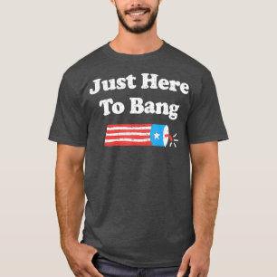 Grappig, vierde juli, ik ben hier net om t-shirt