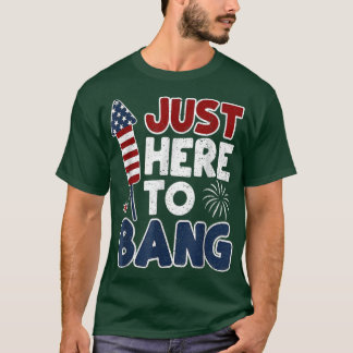 Grappig, vierde juli, ik ben hier net om t-shirt