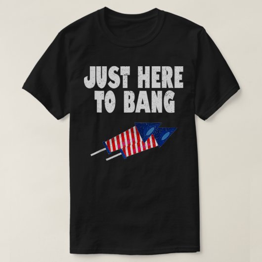 Grappig, vierde juli van 4 juli... ik ben hier all t-shirt (Design voorkant)