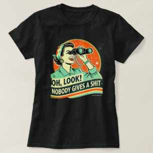Grappig Vintage Grafisch T-shirt - Sarcastisch T-s
