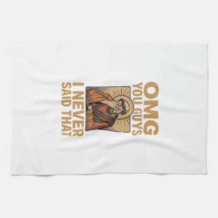 Grappig Vintage Religieus Facepalm Citaat Shirt On Theedoek