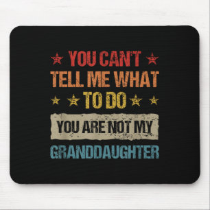 Grappig Vintage Retro Sarcastisch Ontwerp Citaten  Muismat