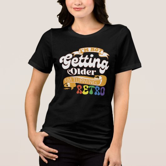 Grappig Vintage Retro T-Shirt (Voorkant)