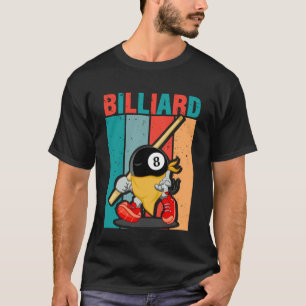 Grappig Vintage Zwembad Ontwerp voor Mannen Vrouwe T-shirt