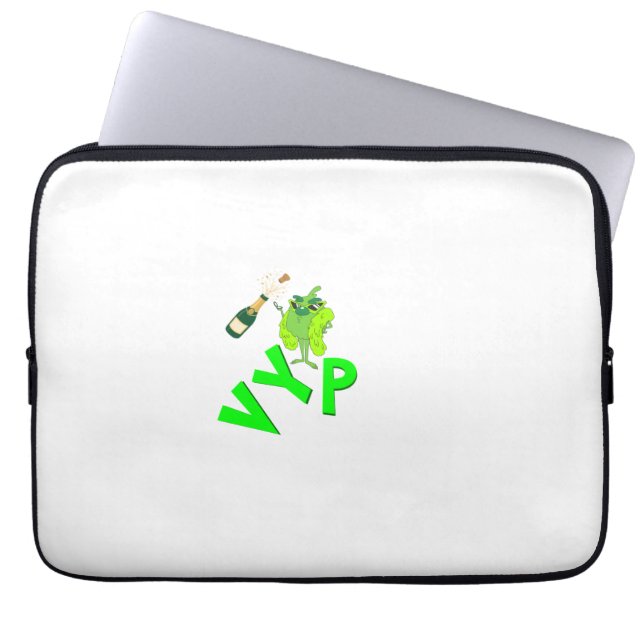 Grappig VIP-feest Laptop Sleeve (Voorkant)